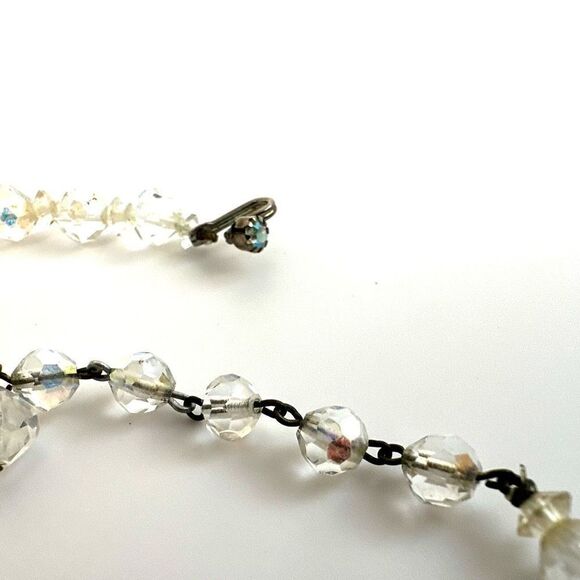 Aurora Borealis vintage choker necklace - Picture 8 of 11